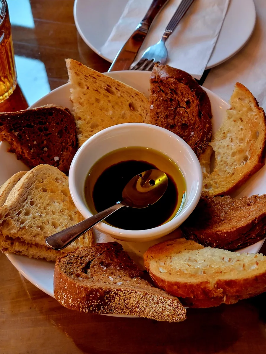 Bread with Olive Oil & Barnhammer Stout Vinegar