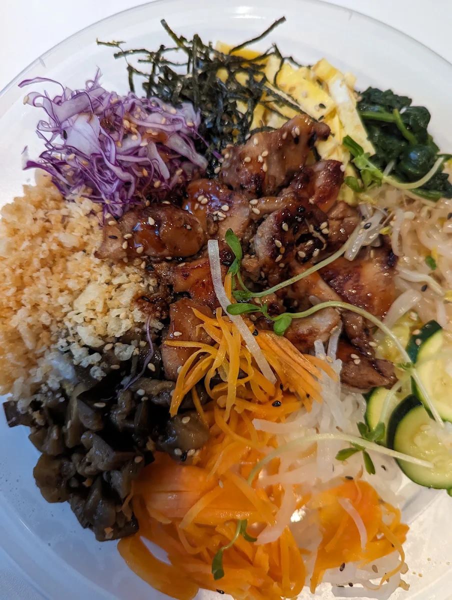 Poké Au Poulet Teriyaki