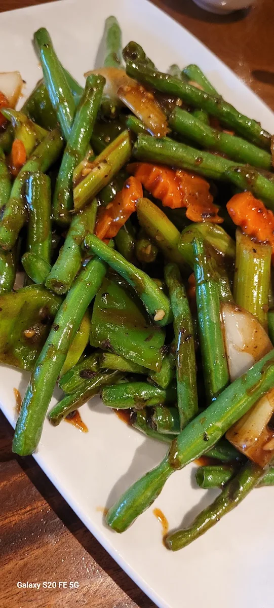 Green Beans in Black Bean Sauce