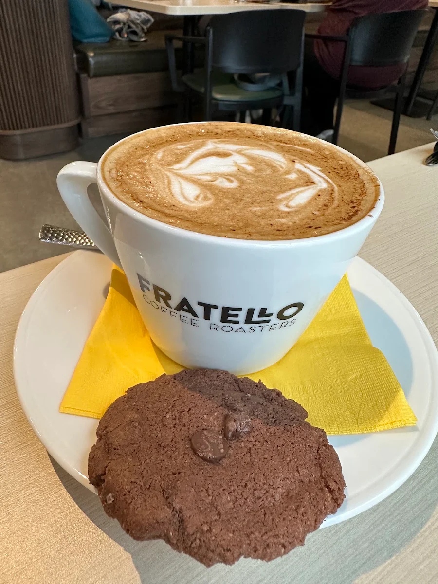 Hazelnut Latte with Oat Milk