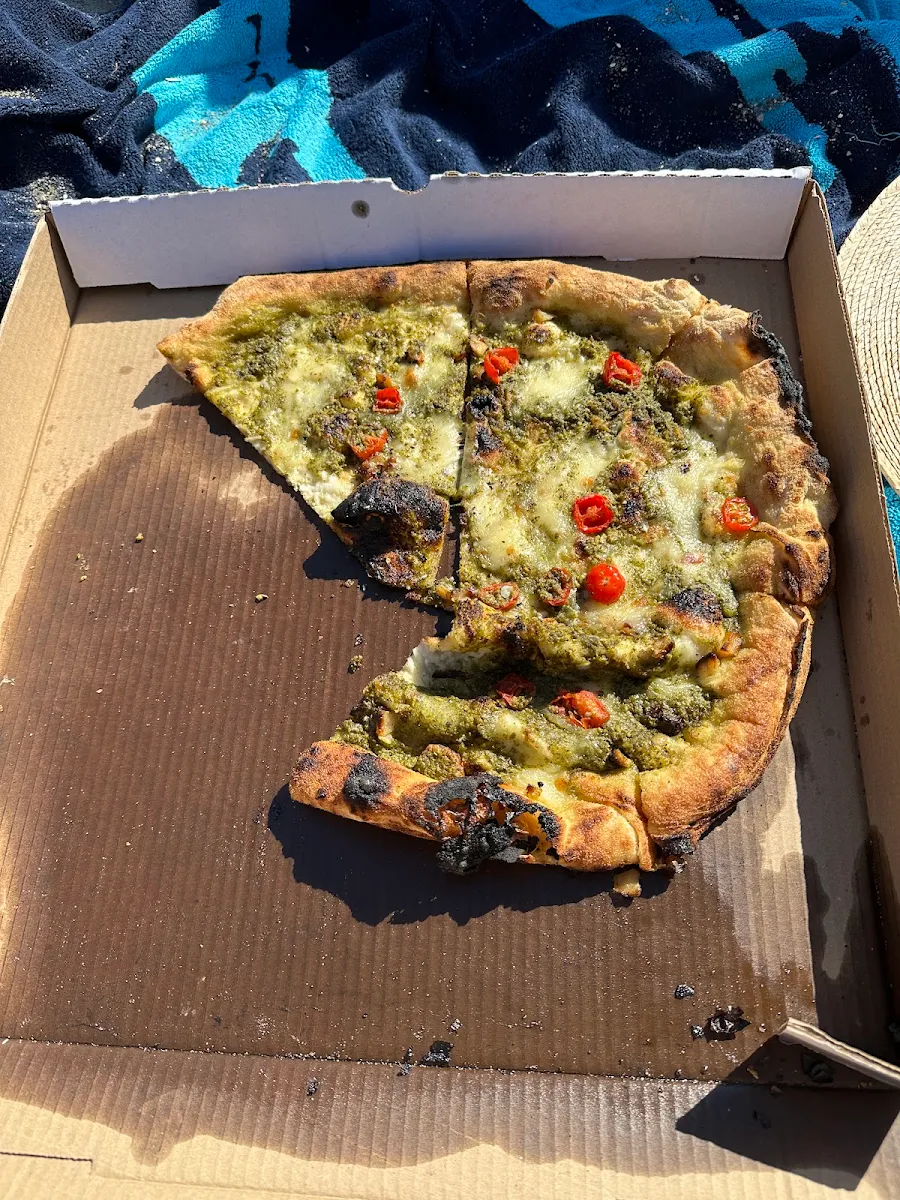 Mushroom Gorgonzola Pizza