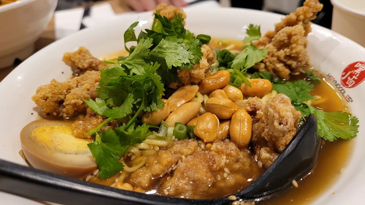 Crispy Chicken Noodle Soup