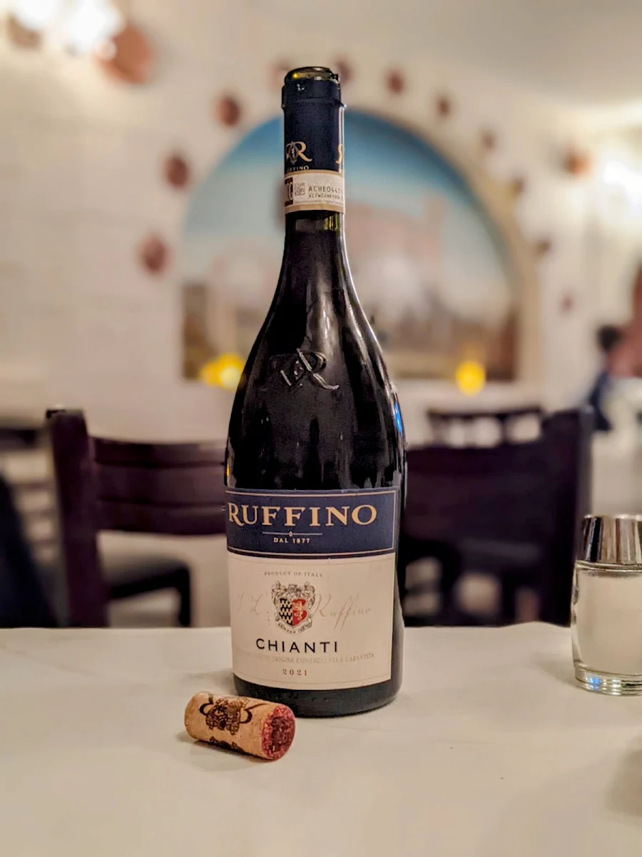 Chianti Ruffino Red Wine