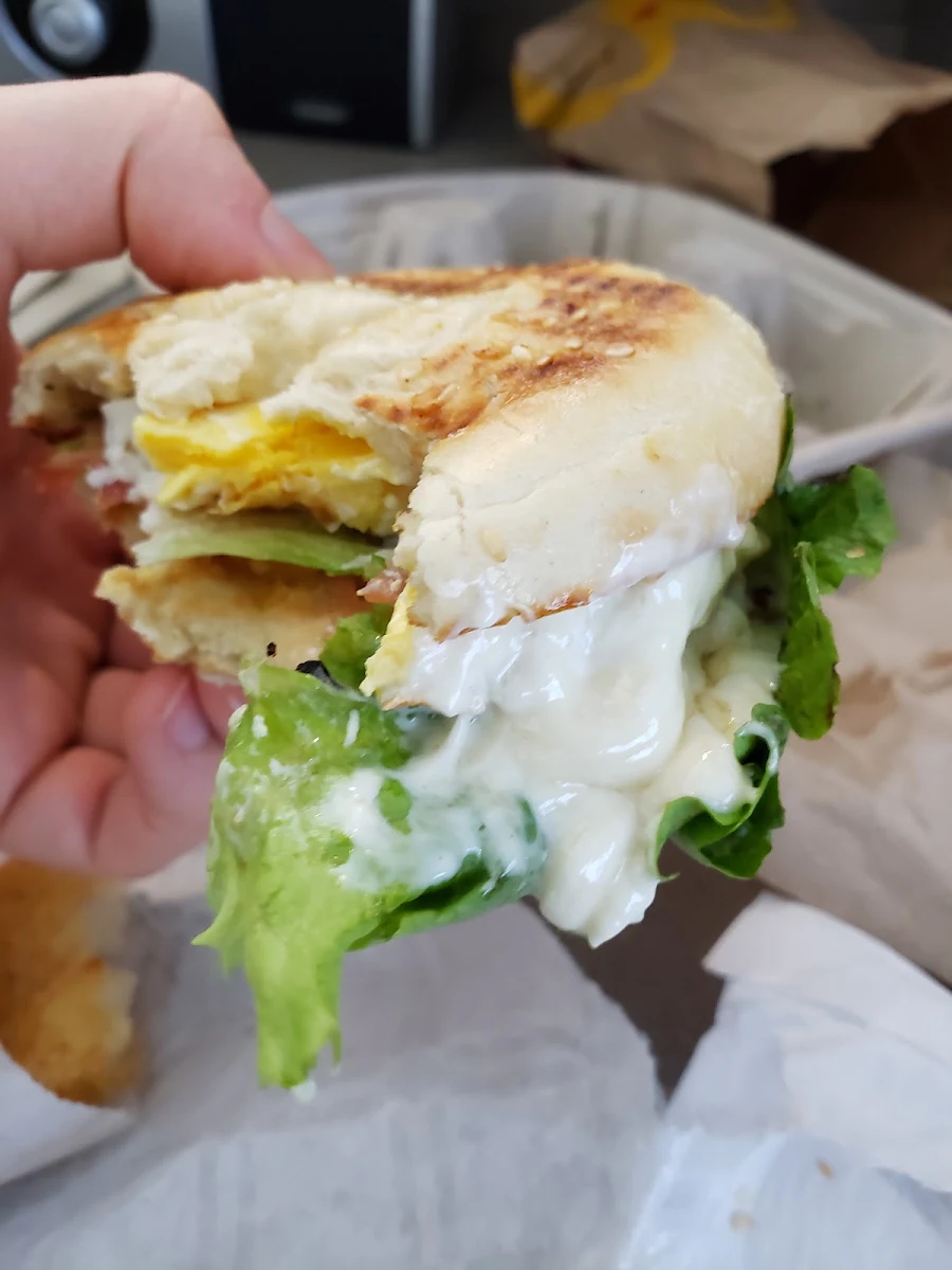 Egg blt Mcmuffin