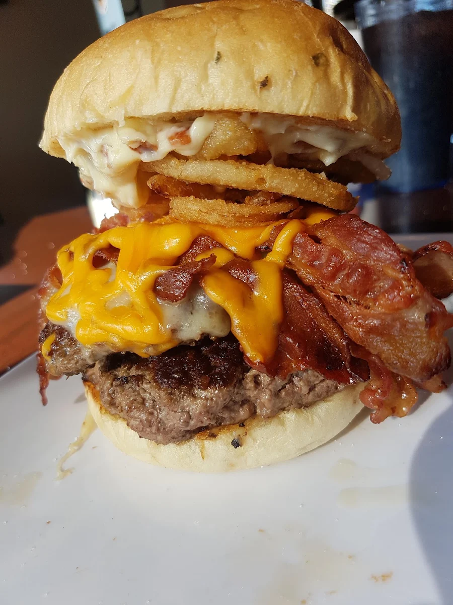 The Bacon Bacon Bacon Burger Combo the Bacon Bacon Bacon Burger Combo