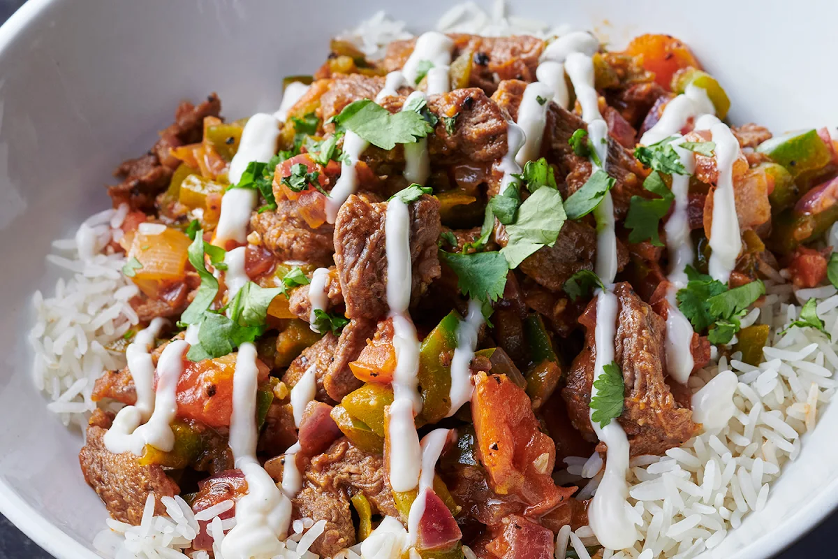 Butter Chicken Rice Bowl