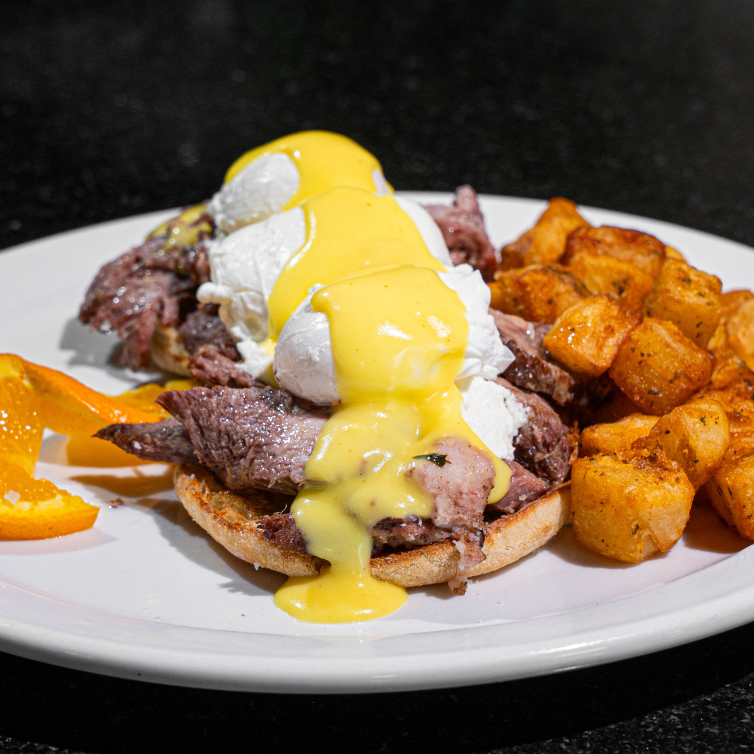 Farmhouse Sausage Eggs Benedict