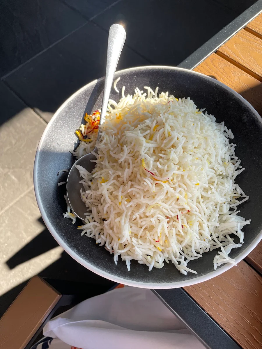 Saffron Steamed Rice