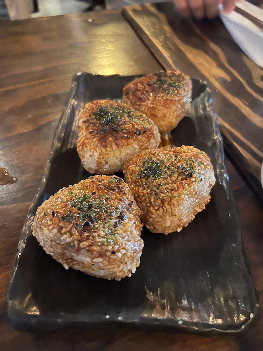 Yaki Onigiri Grilled Rice Ball Soy Sauce