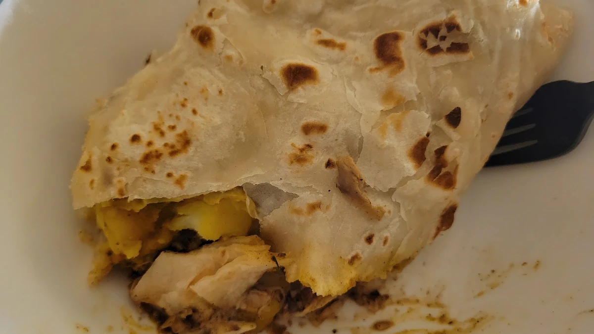 Jerk Chicken Roti