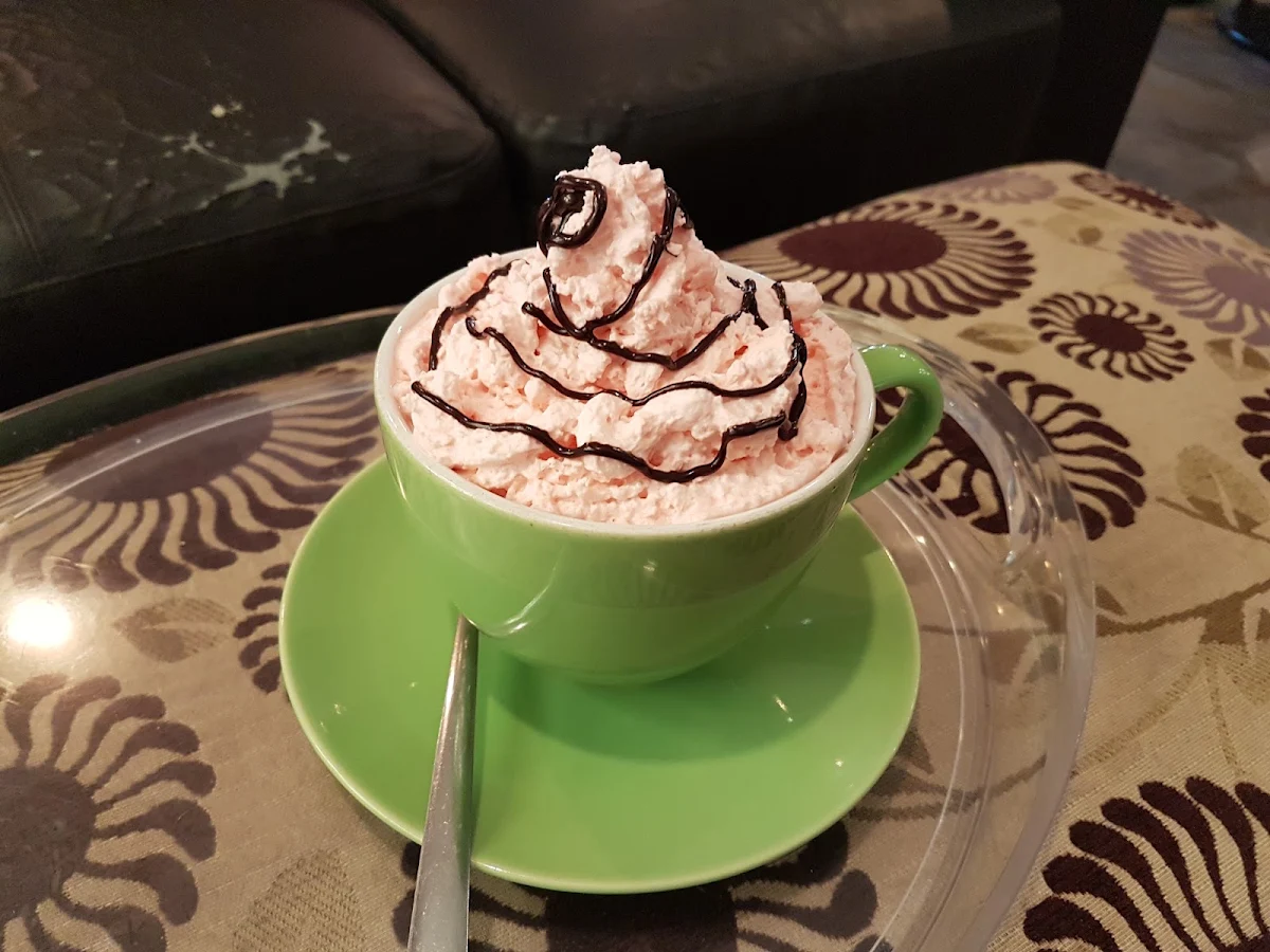 Raspberry Cappuccino