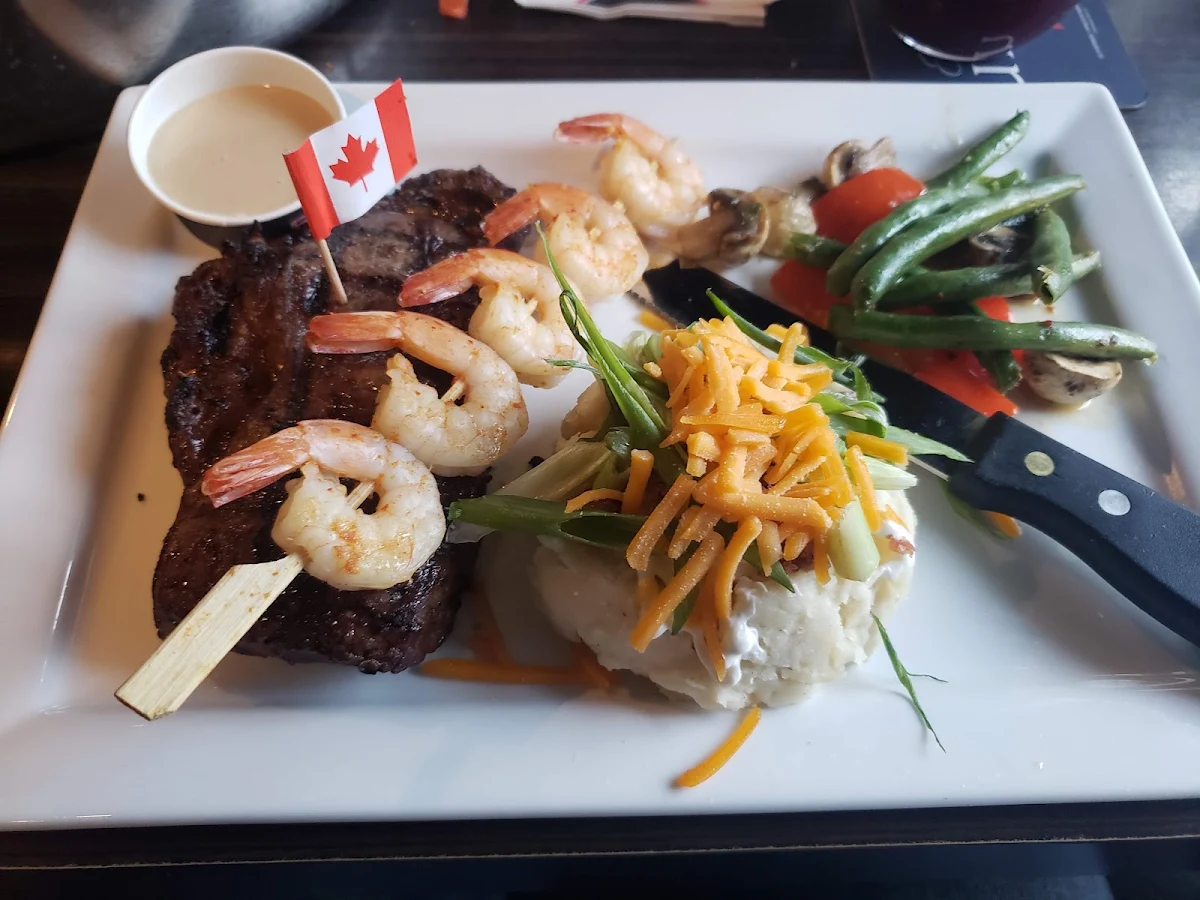 Steak and Shrimp