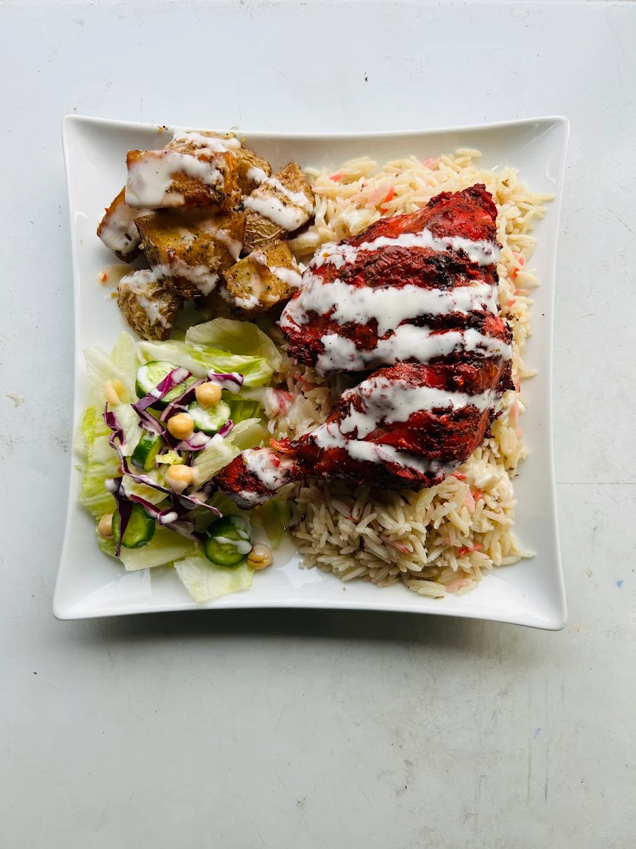 Butter Chicken with Rice or Nan Boneless Chicken Strips & Fries