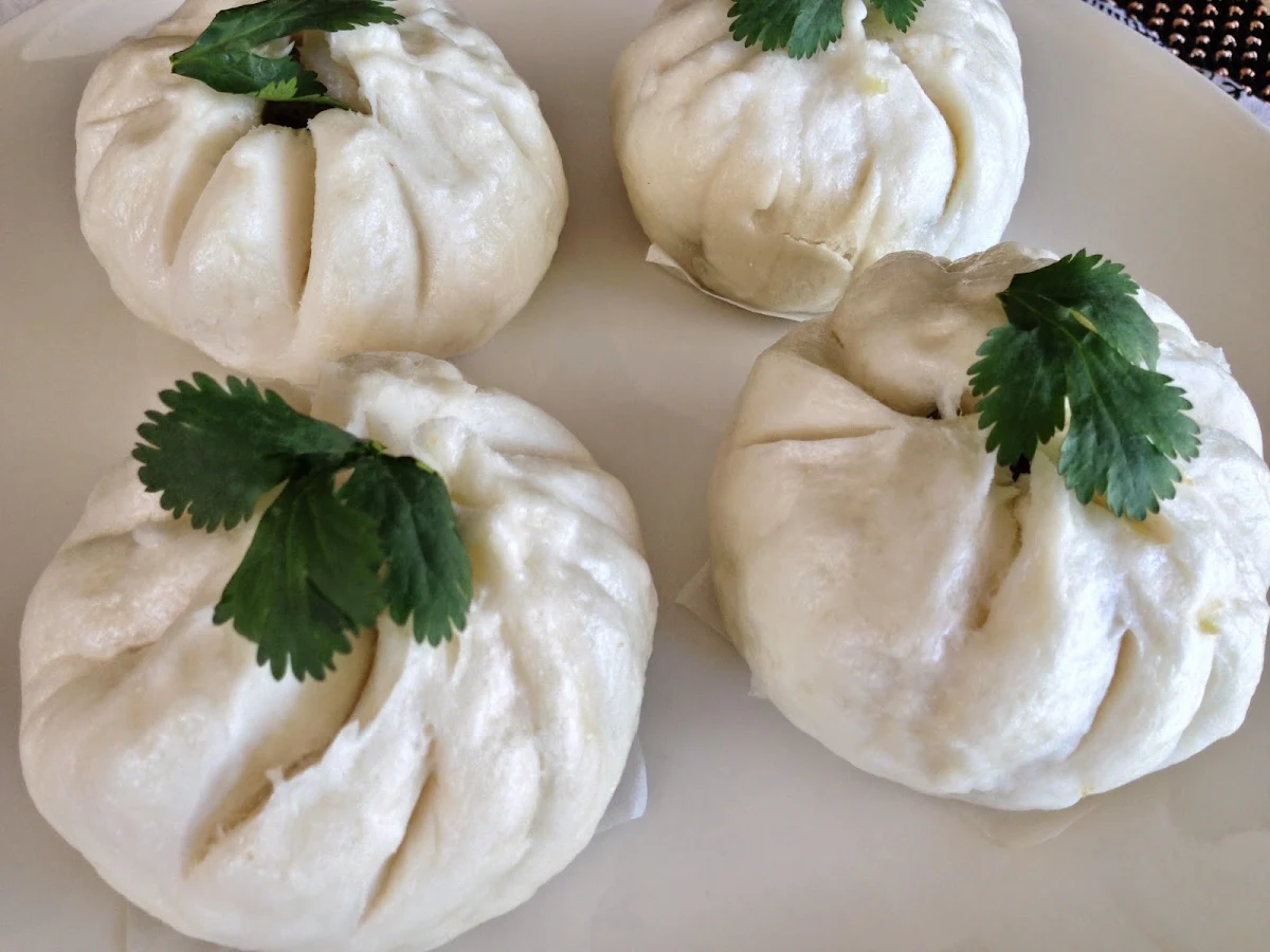 Vietnamese Pork Steamed Bun Bánh Bao