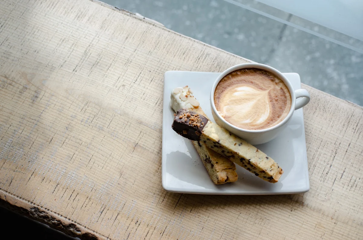 Biscotti, Coutts Coffee Roastery & Cafe