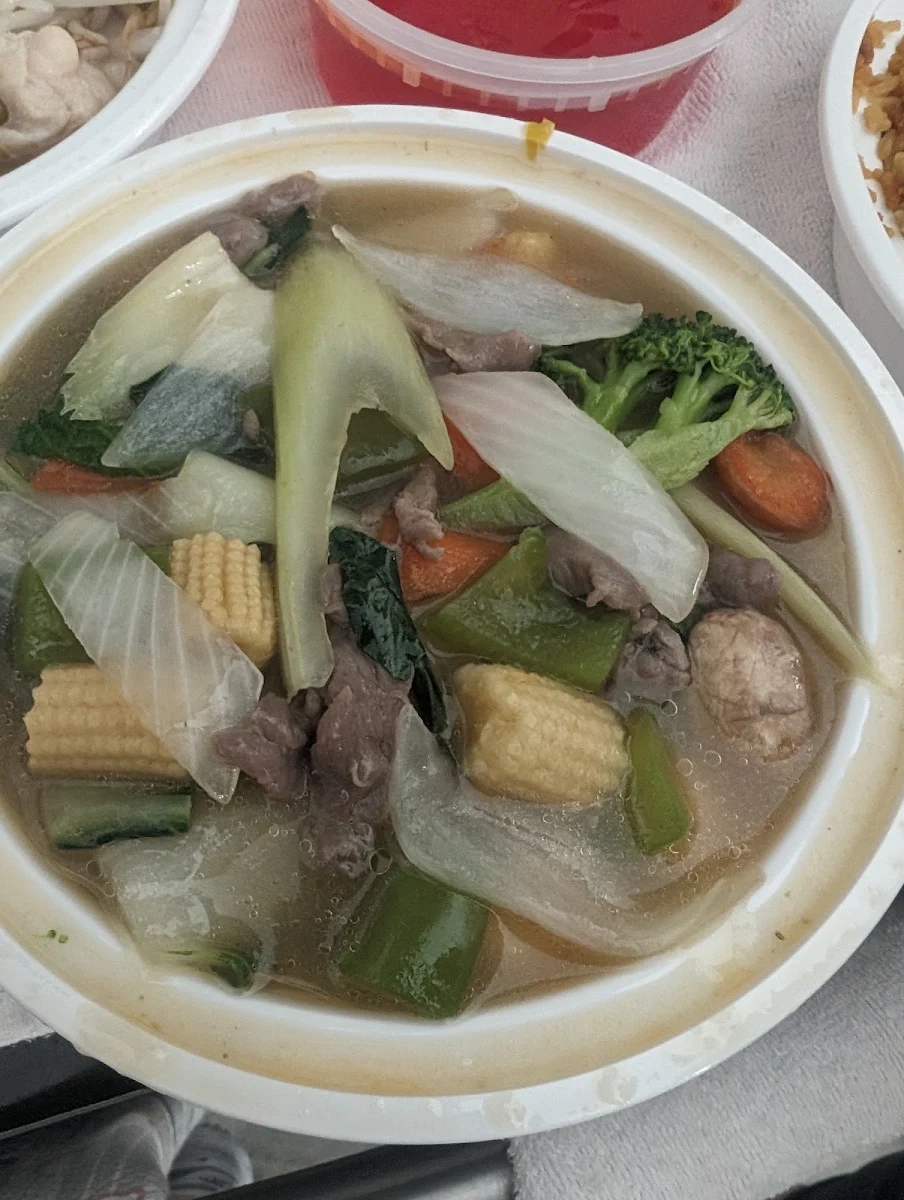 Beef with Mixed Vegetables