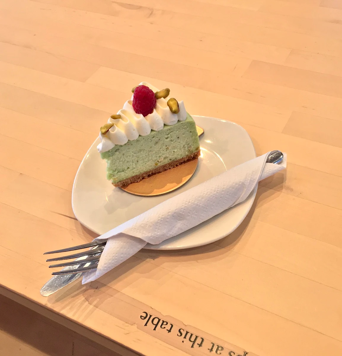 Pistachio Cheese Cake