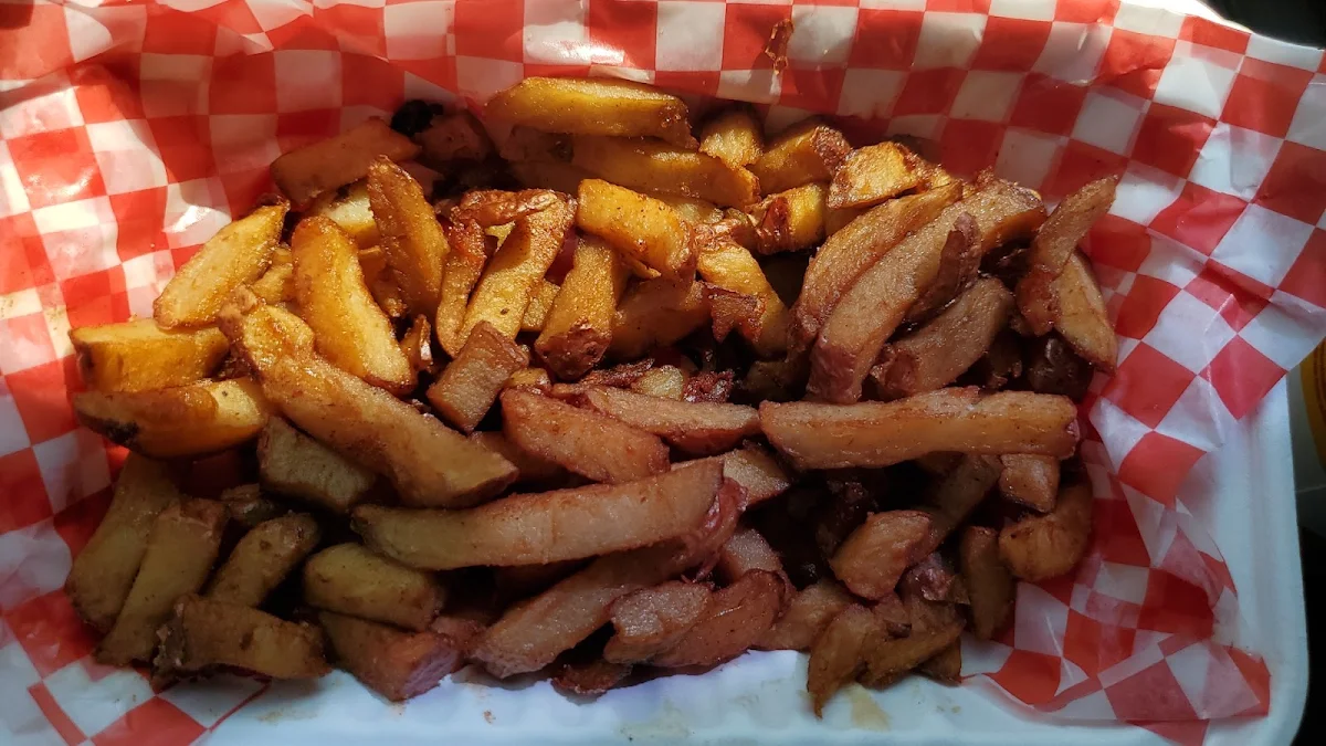 French Fries with Cinnamon Salt