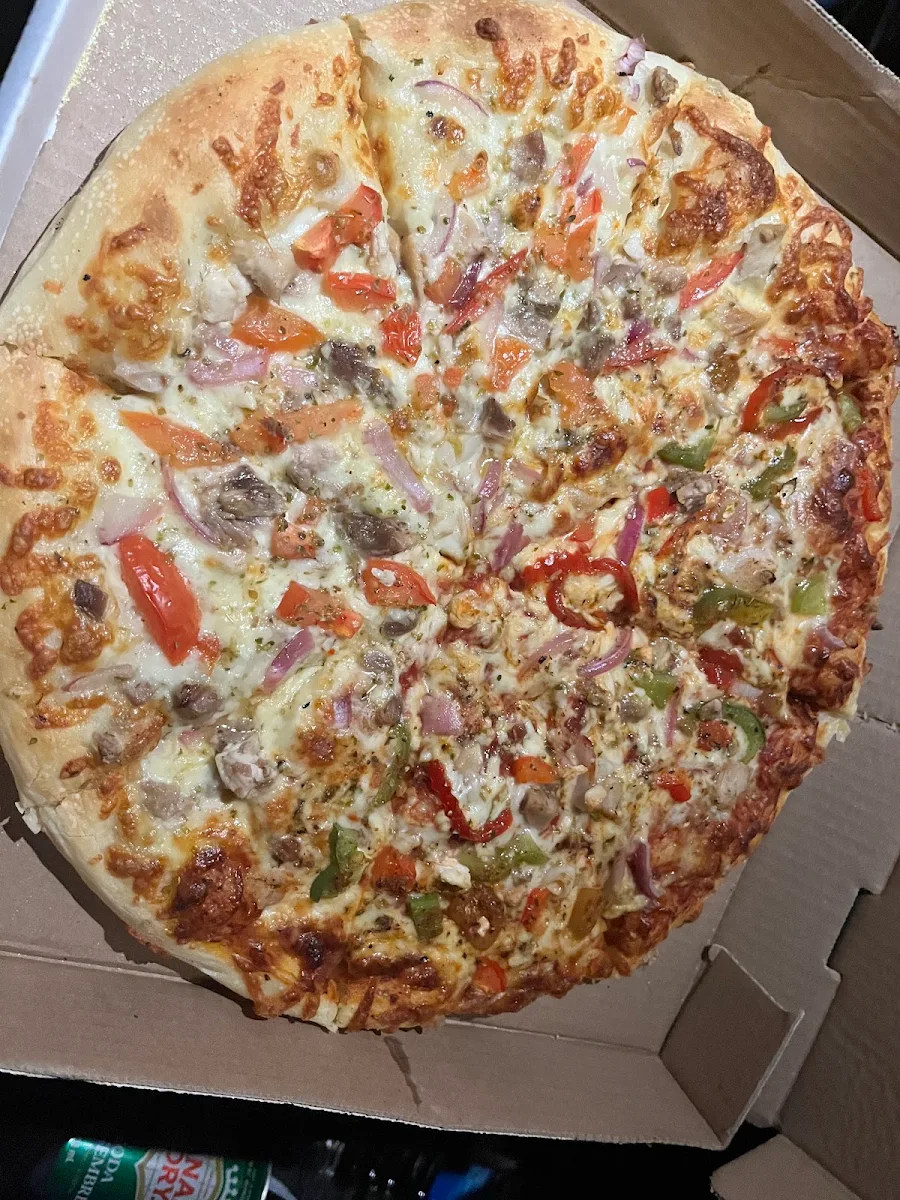 Asian Chicken Pizza