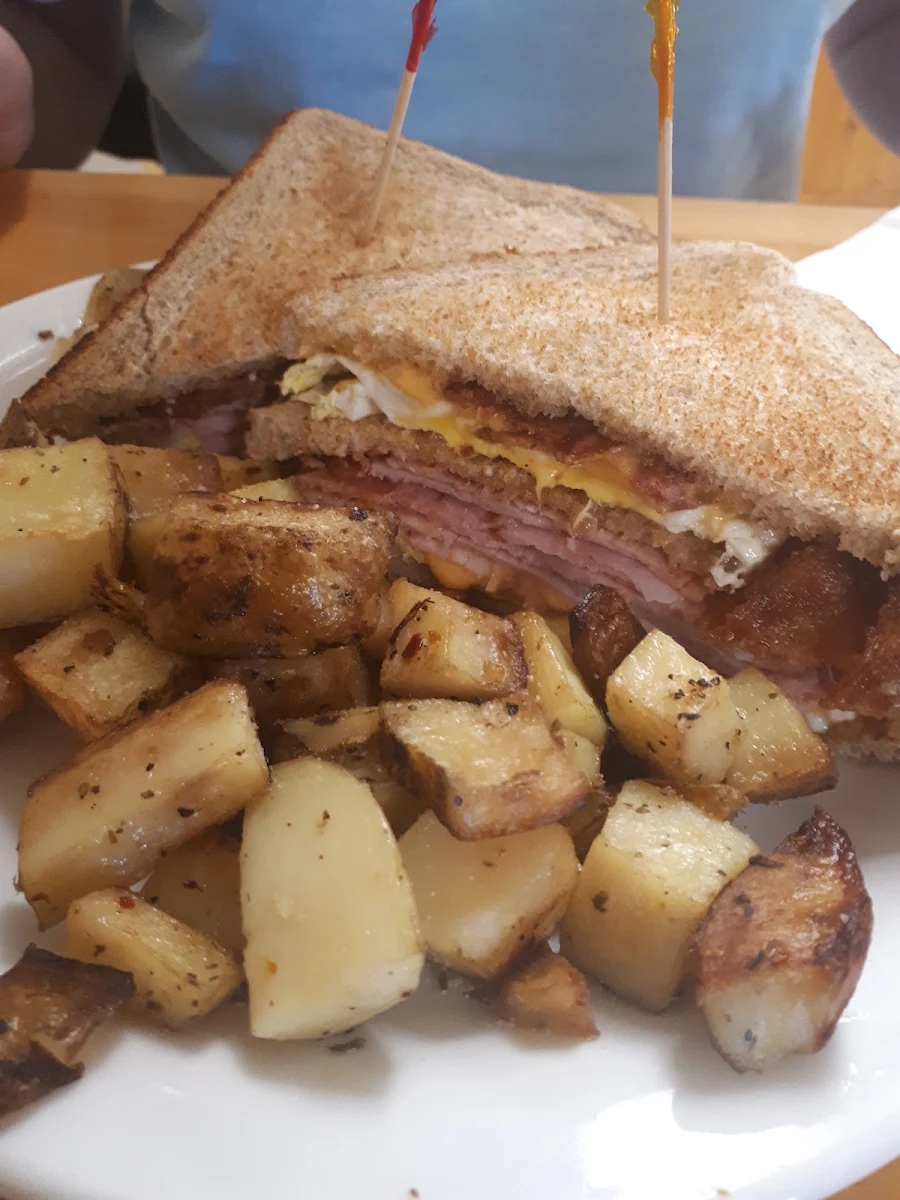 Triple Meat Sandwich
