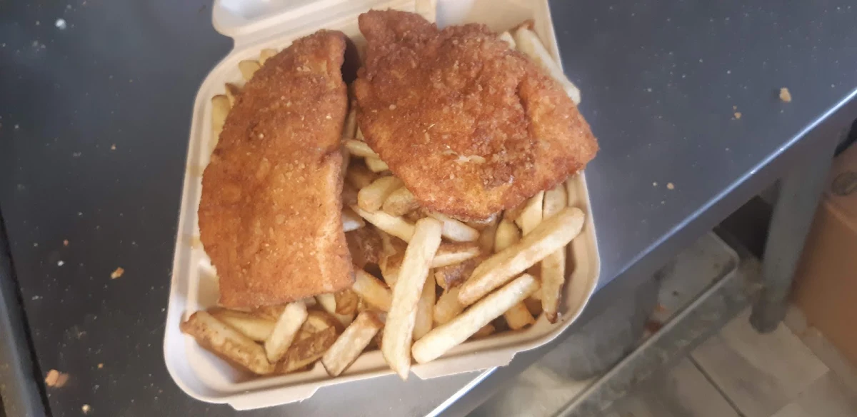 White Fish and Chips