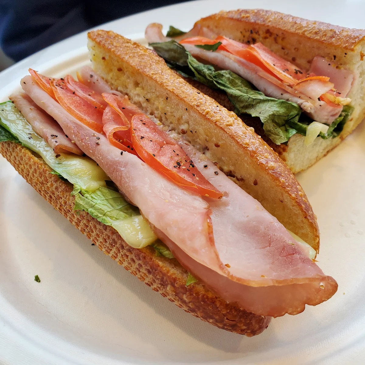 Ham and Cheese Sandwich
