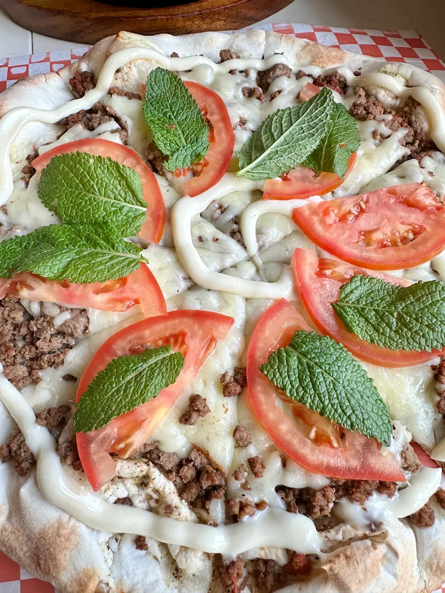Meat and Cheese Pizza