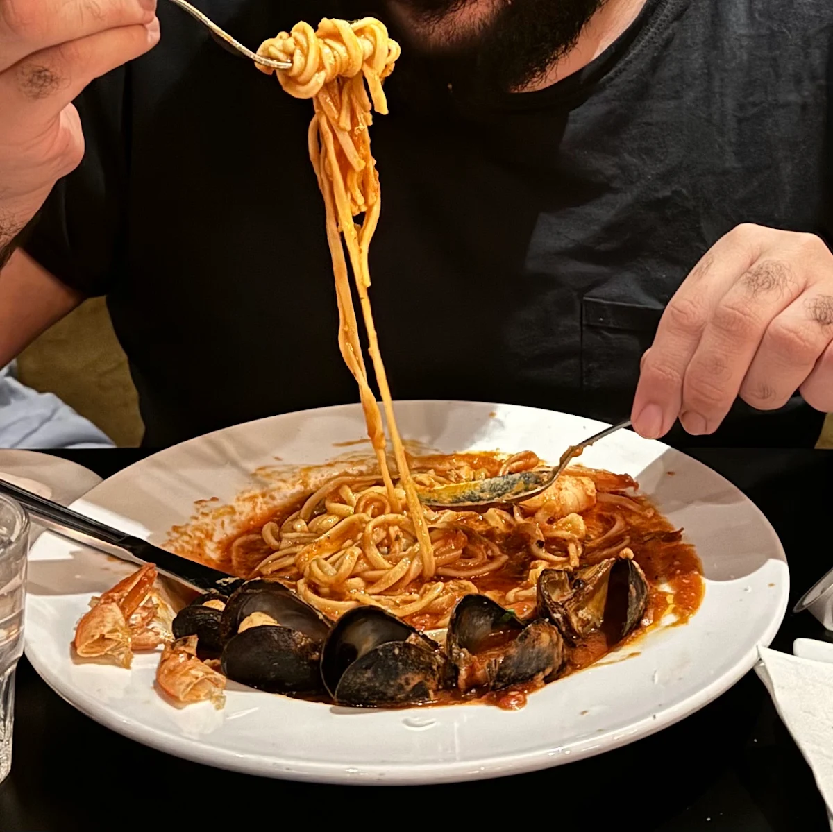 Seafood Linguine