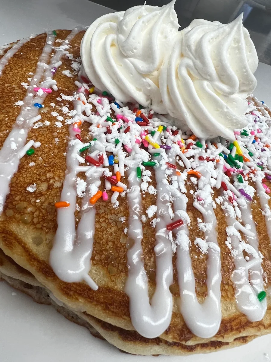 White Chocolate Oreo Pancakes