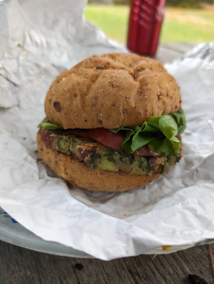 Black Bean and Beet Burger