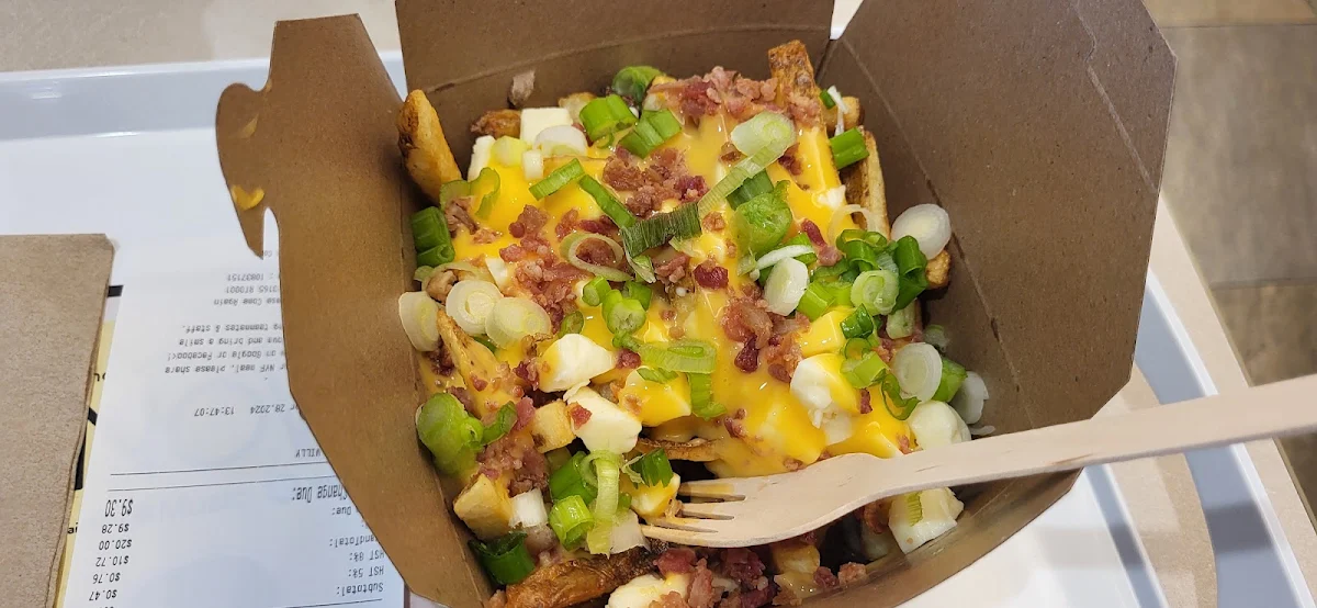 Double Cheese Bacon Poutine