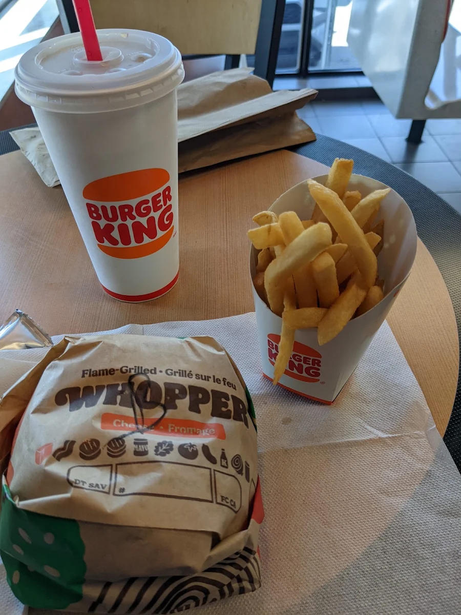 Whopper Avec Fromage Bacon Burger