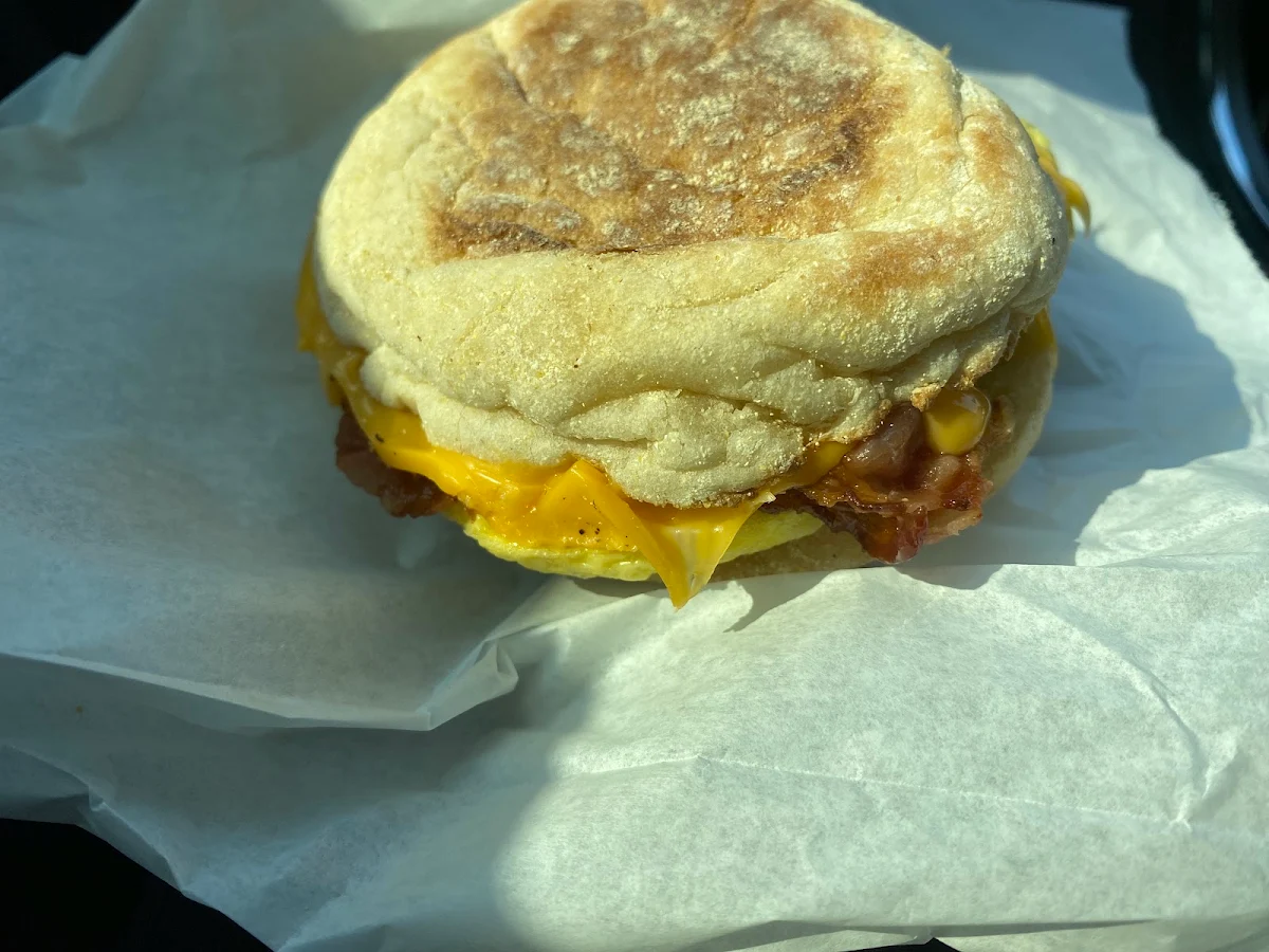 Breakfast Sandwich on an English Muffin