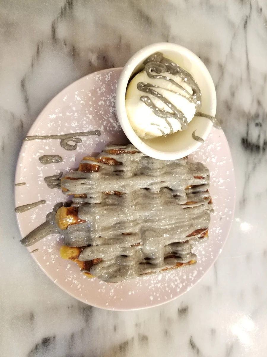 Belgian Waffle - Black Sesame