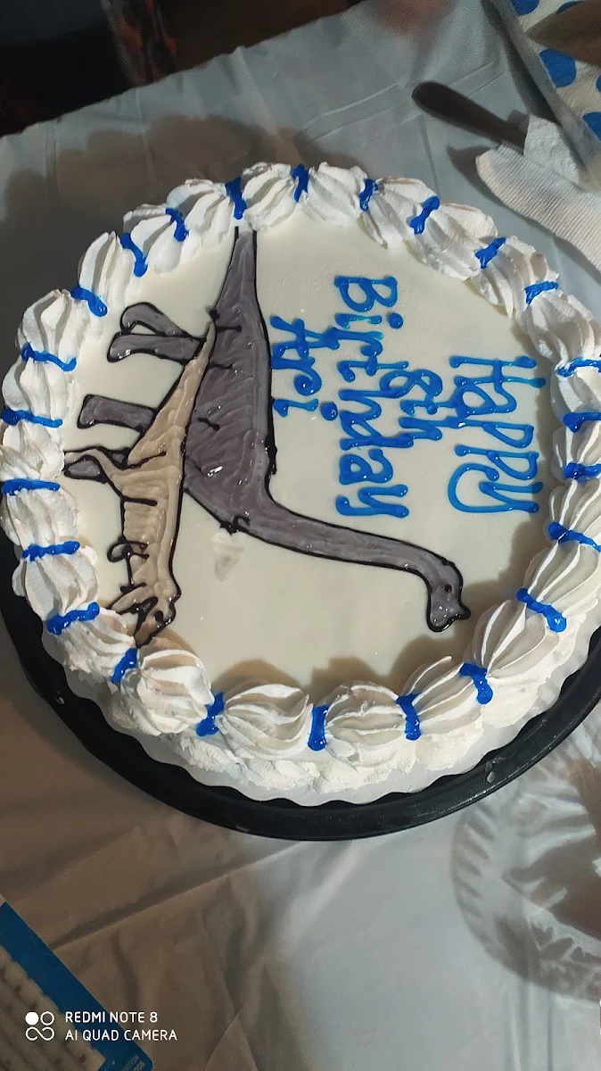 Vanilla and Chocolate Ice Cream Cake