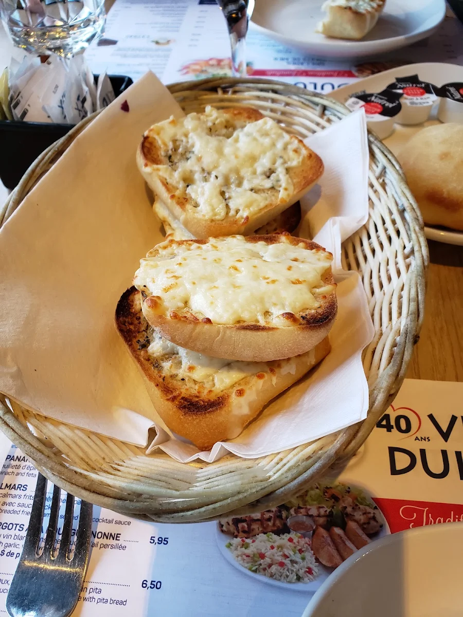 Pain À l'Ail Gratiné