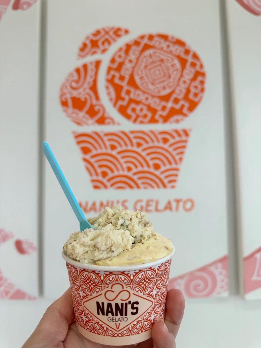 Salted Caramel Crunch and Pistachio Kulfi