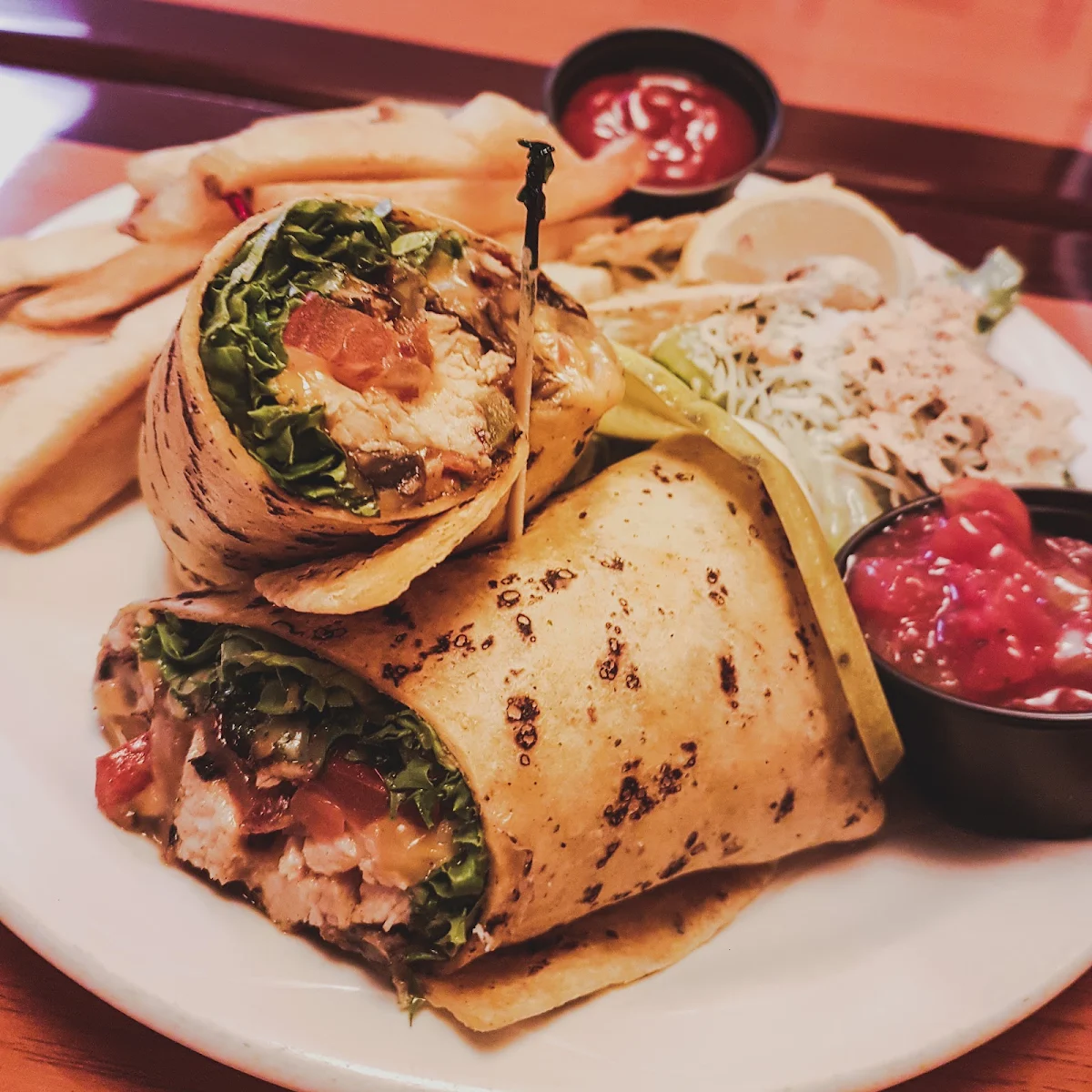 Cobra Crispy Chicken Wrap