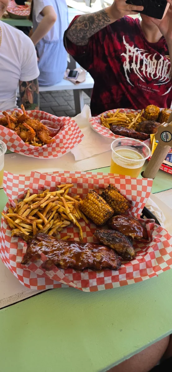 Chicken & Rib Combo