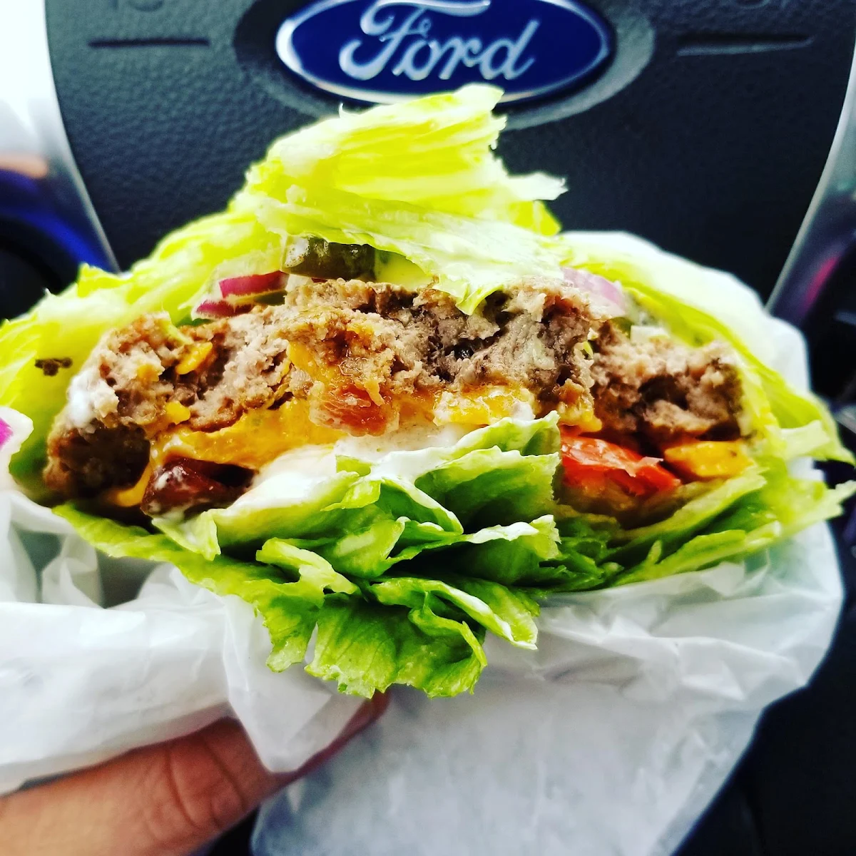 Teen Burger Lettuce Wrap