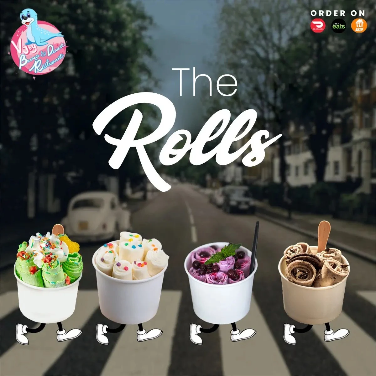 Rolled Ice Cream
