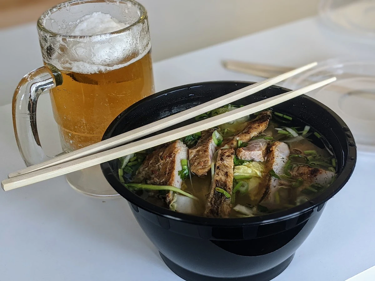 Grilled Chicken Hu Tieu