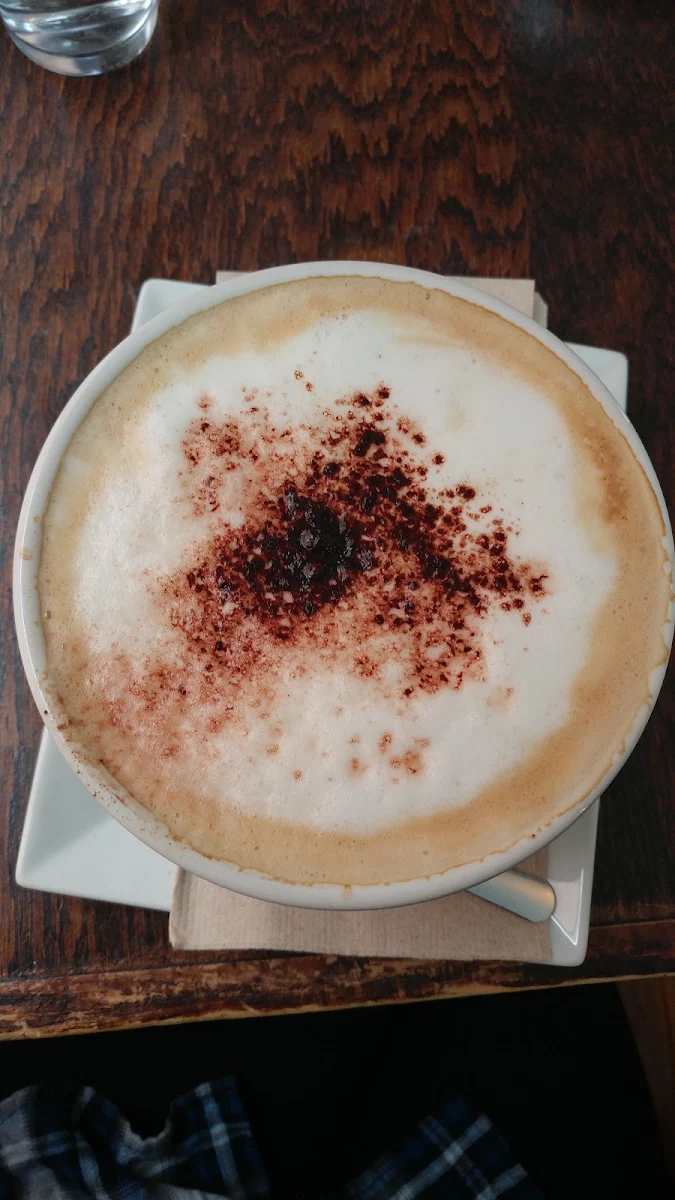 Café Latté Dans Un Bol