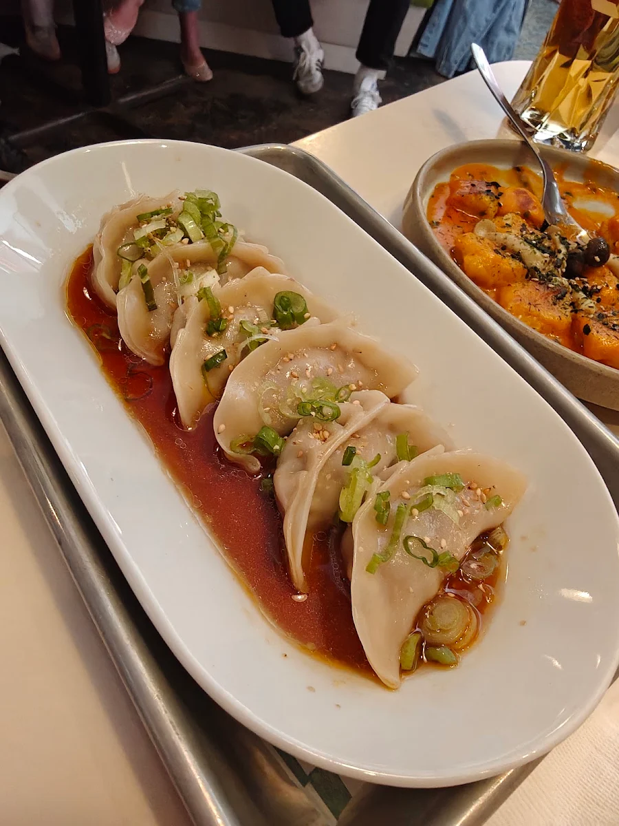 Steamed Jerk Pork Dumplings