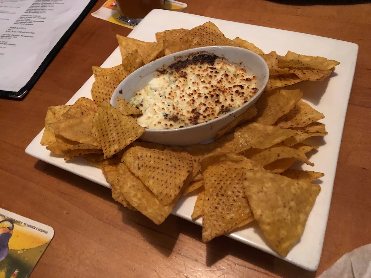 Warm Spinach Cheese & Artichoke Dip