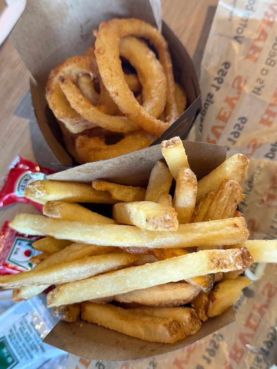 Fries and Onion Rings