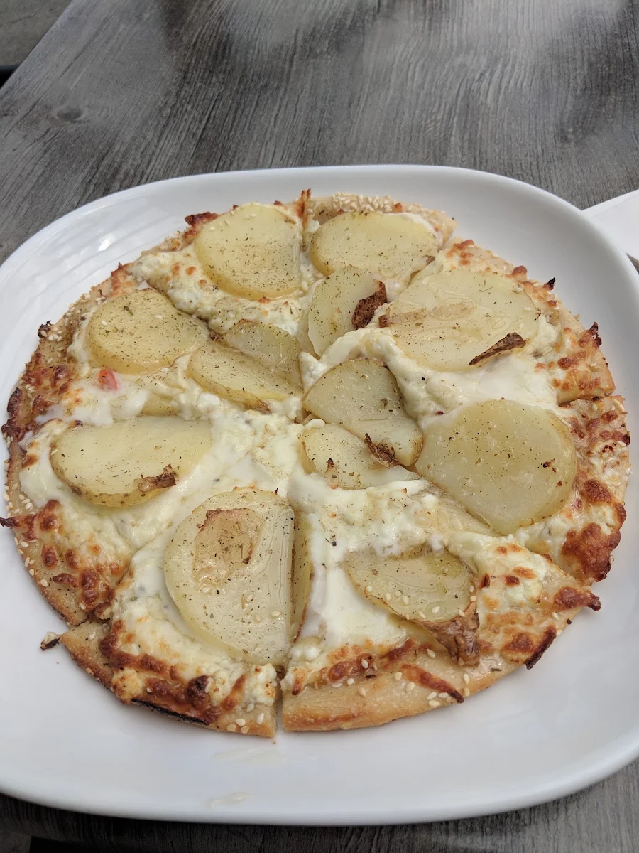 Potato Pizza Margherita