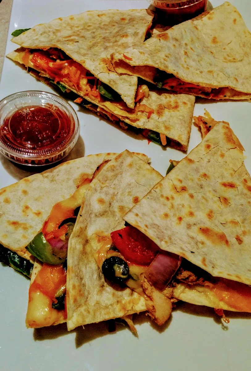 Quesadilla Poulet Grillé Grilled Chicken Quesadilla