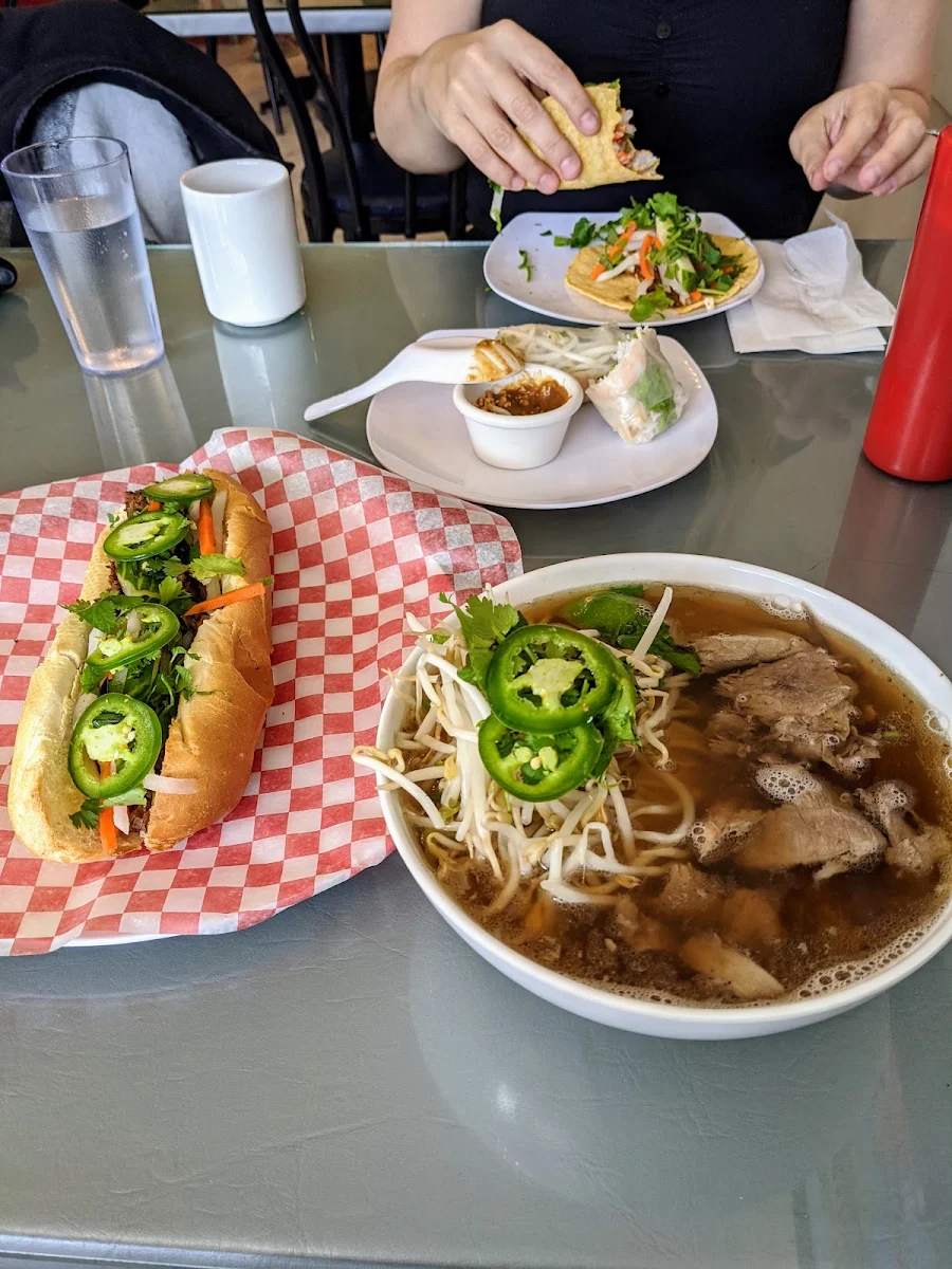 Brisket Pho Brisket Sandwich Salad Roll
