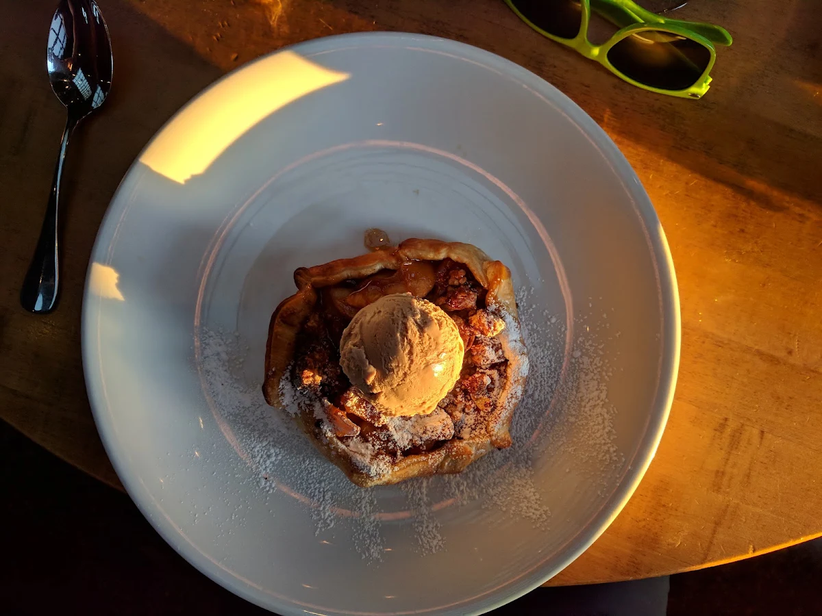 Apple Pie with Canadian Maple Ice Cream